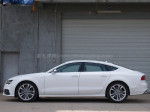 S7的Sportback造型就是掀背轿跑车，相比S6它的形象更有跑车气息。